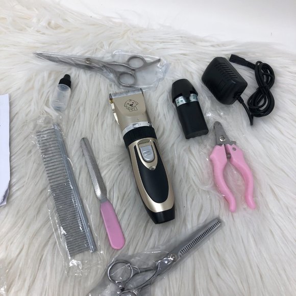 Professional Pet Grooming Hair Clippers Kit Pink - Picture 4 of 7